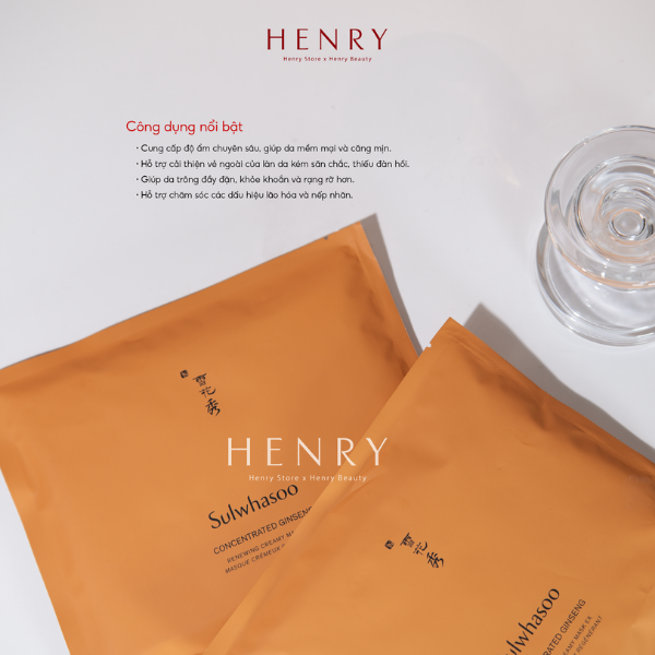 Mặt Nạ Sulwhasoo Concentrated Ginseng Renewing Creamy Mask EX 18g – Nuôi Dưỡng, Cấp Ẩm Và Hỗ Trợ Cải Thiện Độ Săn Chắc