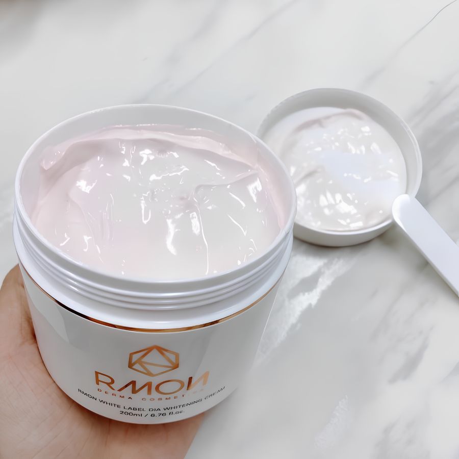 [Hàng Công Ty] Kem Dưỡng Trắng Tế Bào Gốc Body Rmon White Label Dia Whitening Cream 200ml