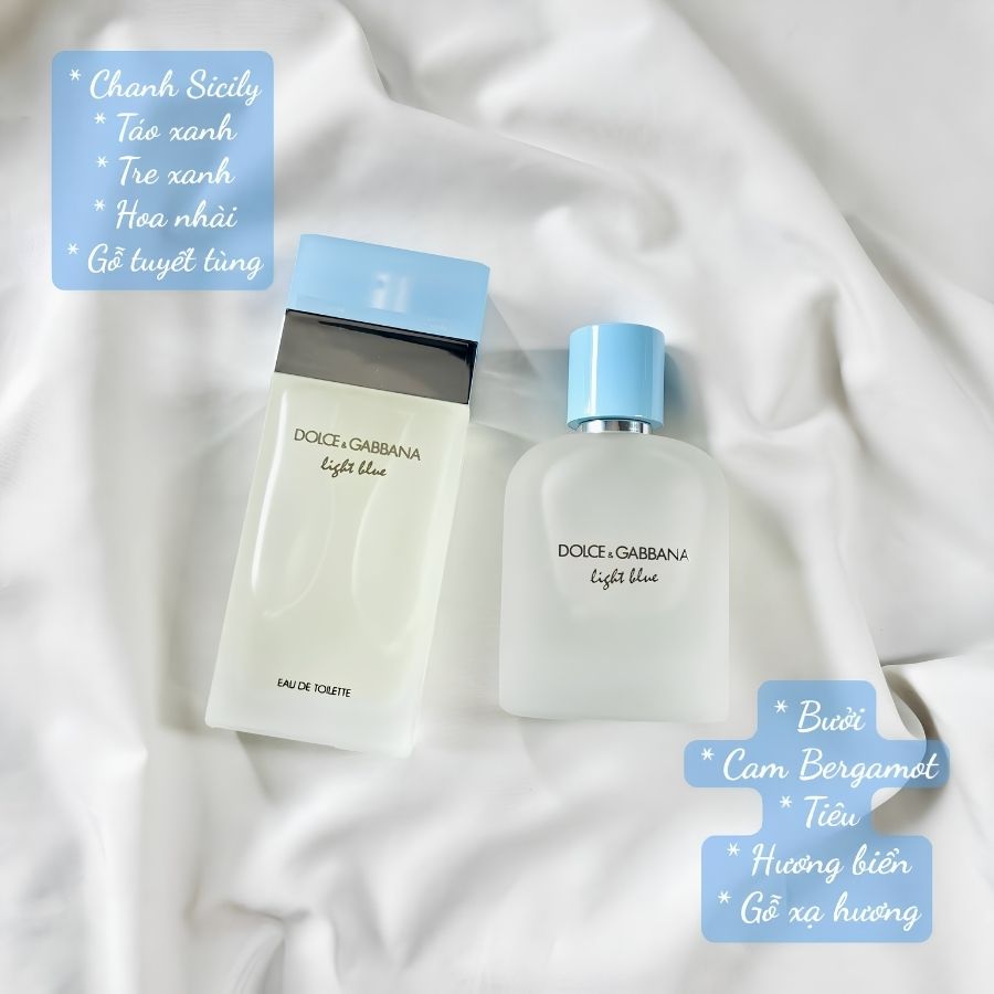 [Vial] Nước Hoa Dolce & Gabbana Light Blue Pour Homme Eau de Toilette 1.5ml – Hương Cam Chanh Nam Tính, Tươi Mát & Cuốn Hút