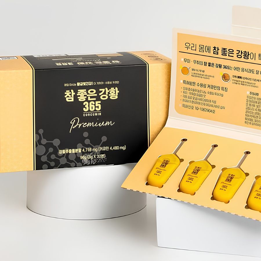 [Hàng Công Ty] Tinh Nghệ Nano 365 Curcumin Premium Ji Chang-Wook 32 Tép