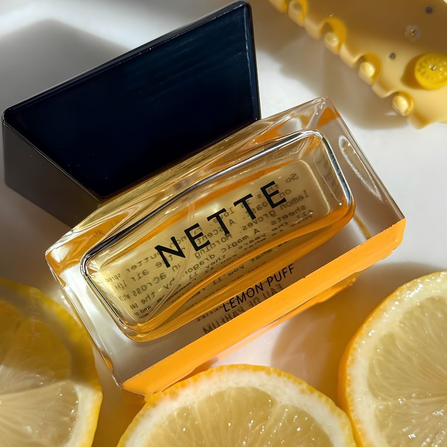 [Vial] Nước Hoa Unisex Nette Lemon Puff Eau De Parfum Hương Bánh Chanh Vanilla Ngọt Ngào, Thư Thái