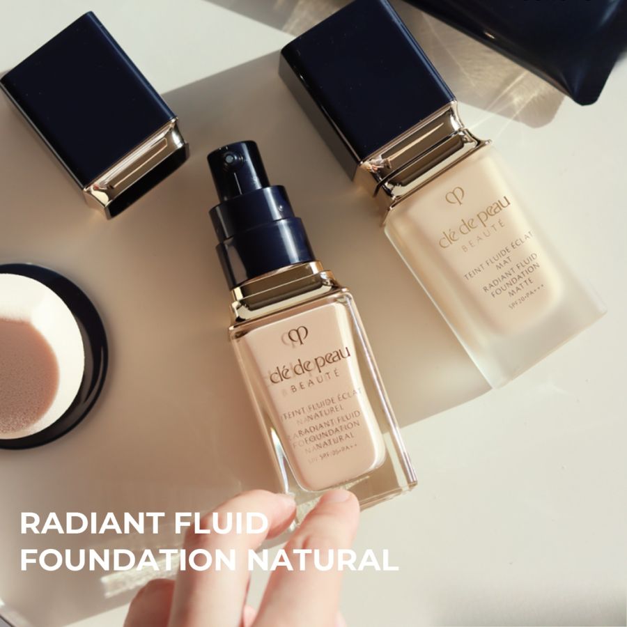 [Fullsize] Kem Nền Clé de Peau Beauté Radiant Fluid Foundation Natural 35ml #B00