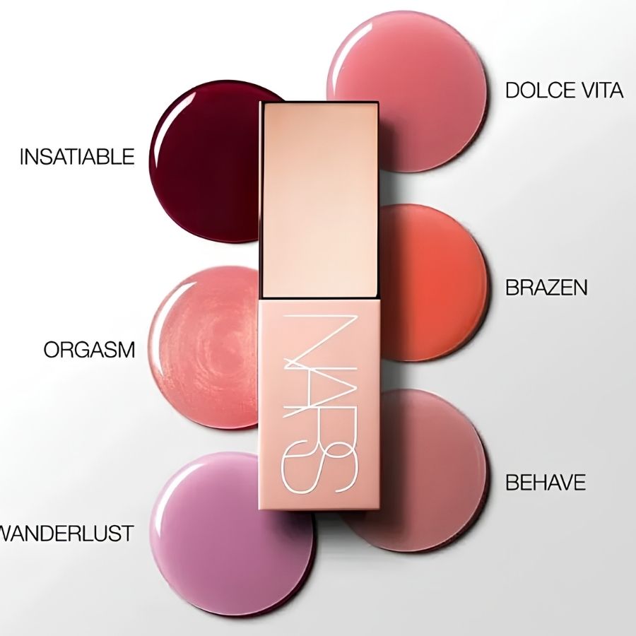 Má Hồng Kem NARS Afterglow Liquid Blush #Wanderlust 7ml – Sắc Hồng Tím Dịu Ngọt Cho Lớp Makeup Trong Trẻo