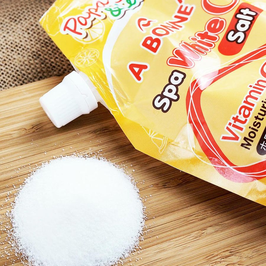 [Hàng Công Ty] Muối Tắm Trắng Da A Bonné Spa White C Salt 350g Tẩy Tế Bào Chết & Sáng Da Chuyên Sâu