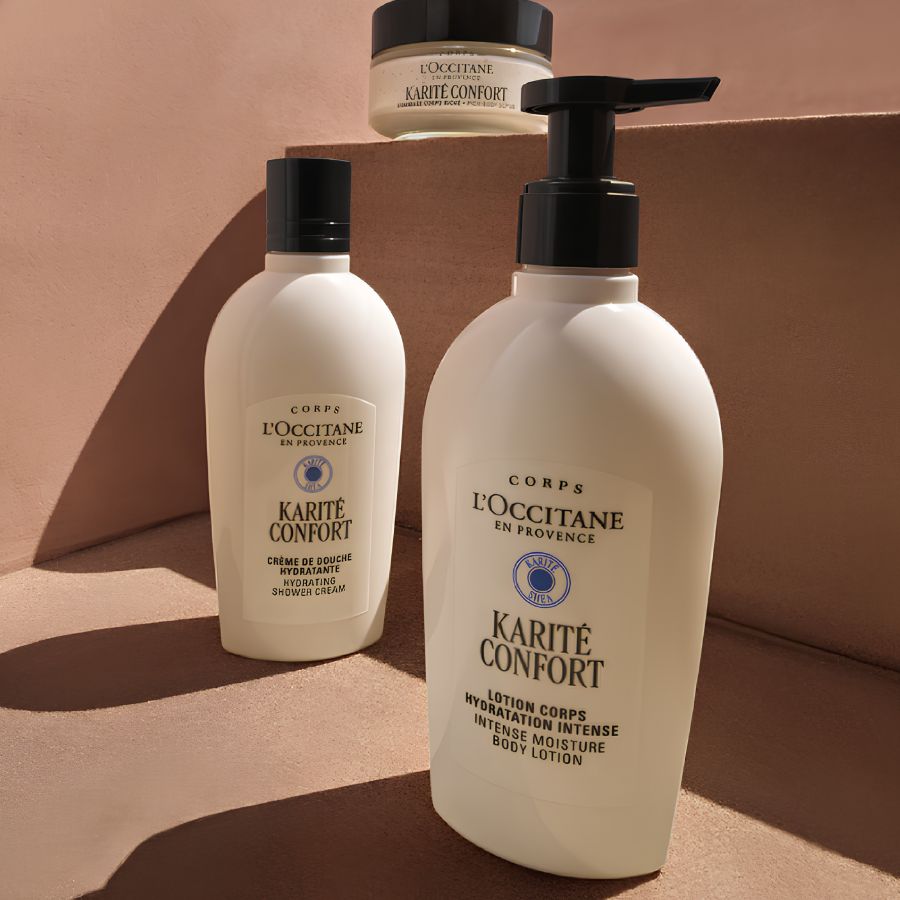 Sữa Dưỡng Thể L'Occitane Shea Ultra Rich Body Lotion 240ml Nuôi Dưỡng, Cấp Ẩm Suốt 48 Giờ Cho Làn Da Khô Ráp