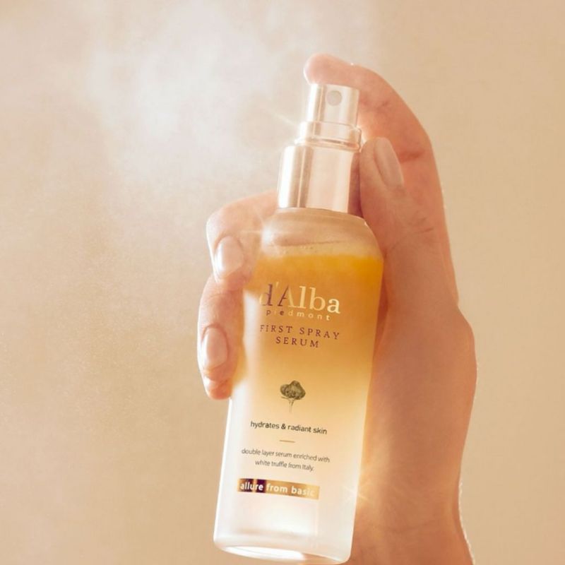 Xịt Khoáng D'Alba White Truffle Vegan First Spray Serum 100ml
