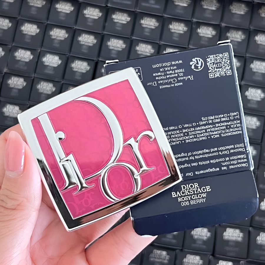 [Fullbox] Phấn Má Hồng Dior Backstage Rosy Glow Blush 4.5g  #006 Berry Sắc Mận Chín Sang Chảnh & Thời Thượng