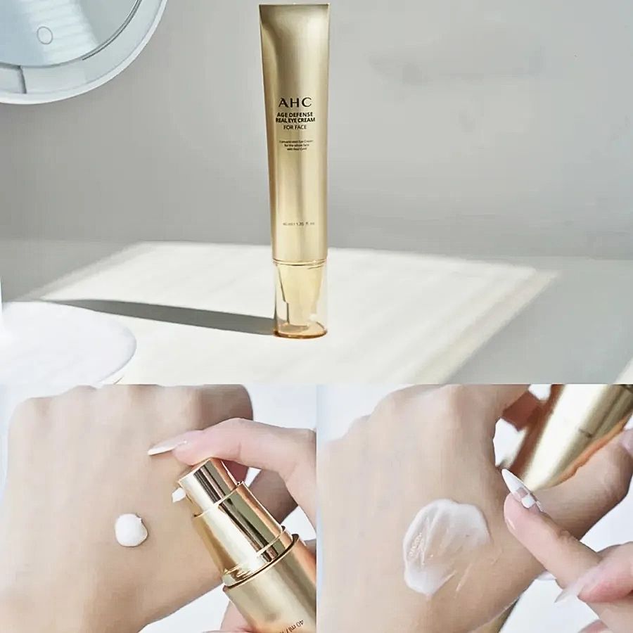 Kem dưỡng mắt AHC Age Defense Real Eye Cream For Face 40ml Loại Pump