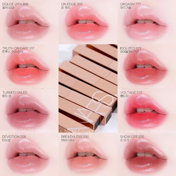 Son Nars Afterglow Sensual Shine #209 On Edge - Son Dưỡng Nars Afterglow Sensual Shine Lipstick