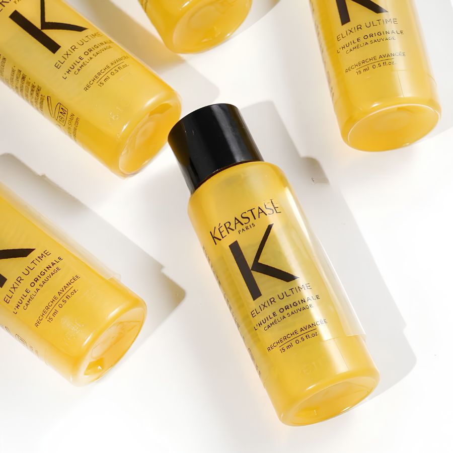 Dầu Dưỡng Tóc Kérastase Elixir Ultime L'Huile Originale 15ml Phục Hồi & Tăng Độ Bóng Mượt