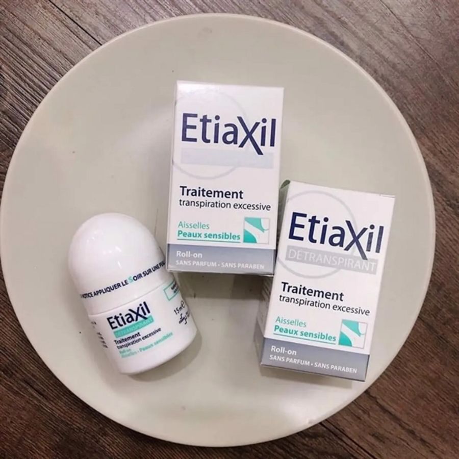 Lăn Khử Mùi EtiaXil Detranspirant Peaux Sensibles 15ml Cho Da Nhạy Cảm