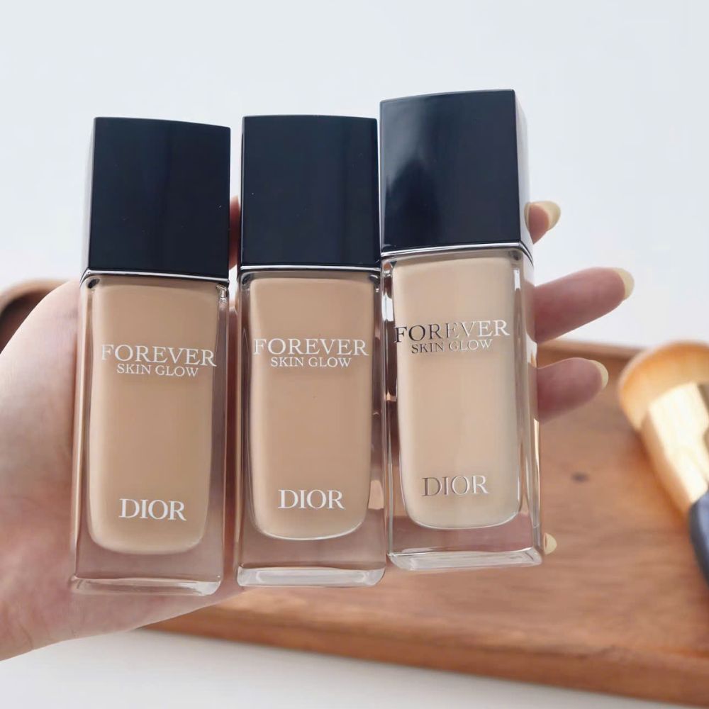 Kem Nền Dior Forever Skin Glow 24h Wear Radiant Foundation #1 CR Cool Rosy 30ml