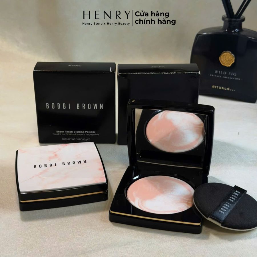 Phấn Phủ Dạng Nén Bobbi Brown Sheer Finish Pressed Powder Tone Pearl Pink