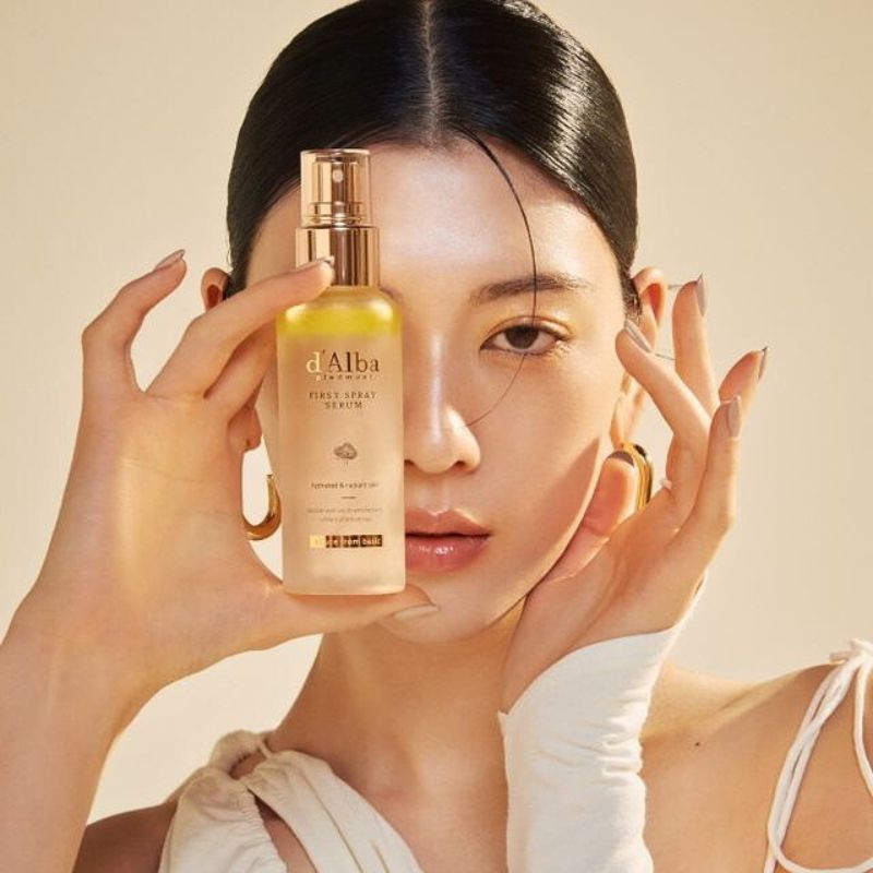 Xịt Khoáng D'Alba White Truffle Vegan First Spray Serum 100ml