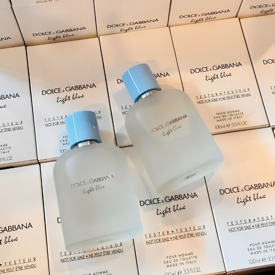 [Vial] Nước Hoa Dolce & Gabbana Light Blue Pour Homme Eau de Toilette 1.5ml – Hương Cam Chanh Nam Tính, Tươi Mát & Cuốn Hút