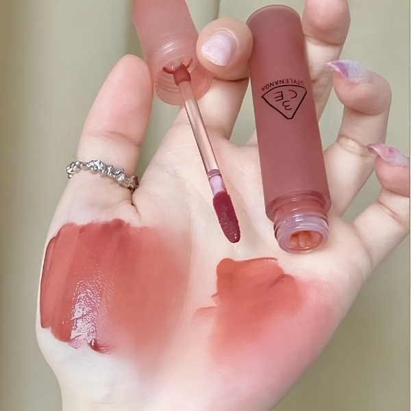 [Mini] Son 3CE Blur Water Tint Laydown 1.5g – Nâu Cam Cháy Thời Thượng
