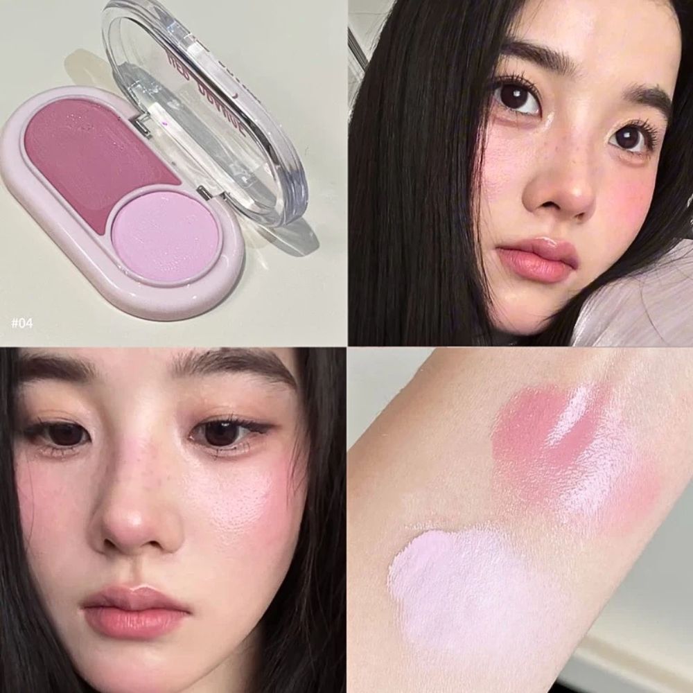 Má Hồng Kem Herorange Double Color Blush, Đôi Má Ửng Hồng Tự Nhiên Chỉ Trong 30 Giây