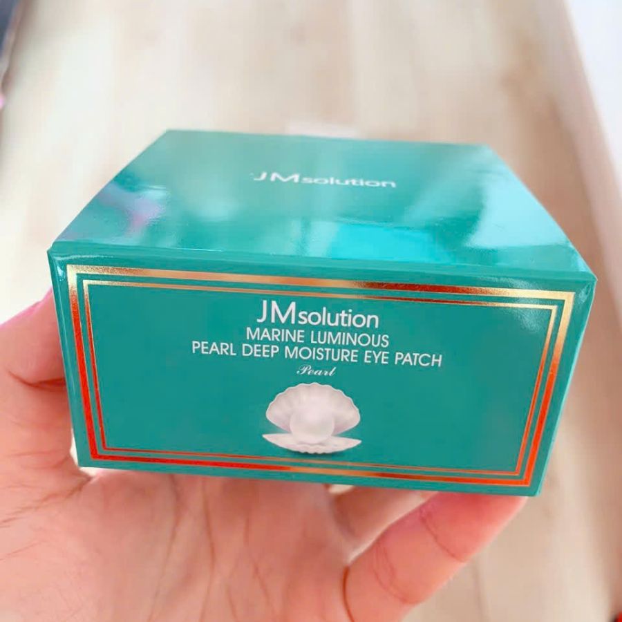 [60 Miếng] Mặt Nạ Mắt JM Solution Marine Luminous Pearl Deep Moisture Giảm Thâm & Cấp Ẩm Chuyên Sâu