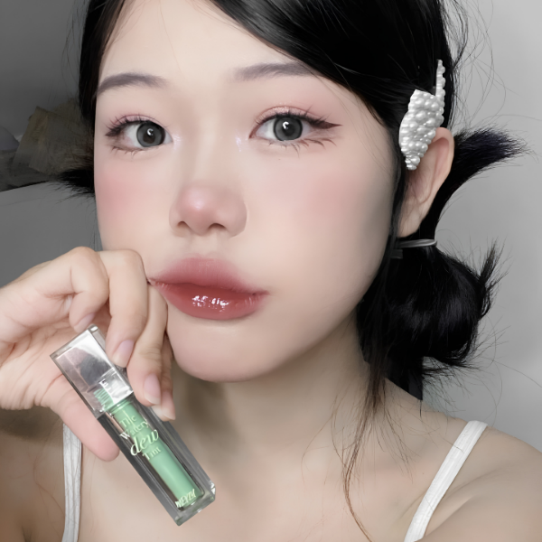 Son Tint Bóng Merzy The Watery Dew Tint #WD12 Benign Nude – Cam Nâu Trà Căng Mọng, Trong Trẻo Chuẩn Hàn