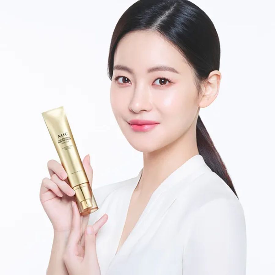 Kem dưỡng mắt AHC Age Defense Real Eye Cream For Face 40ml Loại Pump