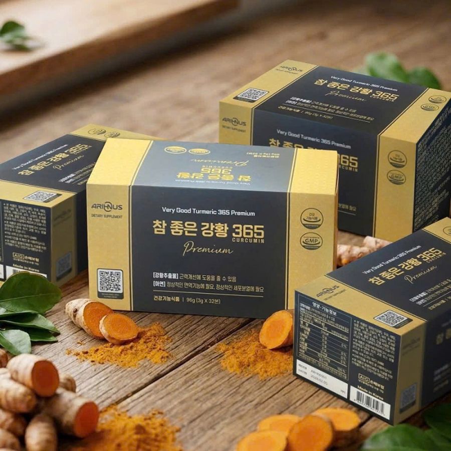 [Hàng Công Ty] Tinh Nghệ Nano 365 Curcumin Premium Ji Chang-Wook 32 Tép