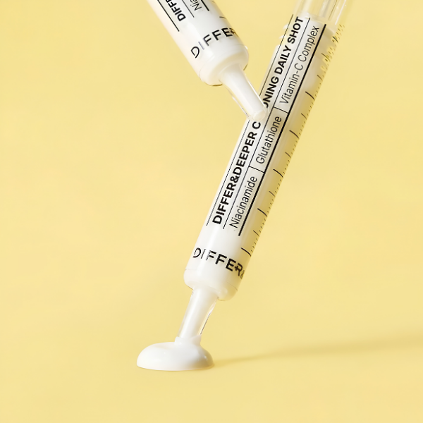 Hộp 2 Ống Tinh Chất Differ&Deeper C-Toning Daily Shot 2.5ml x 2 – Hỗ Trợ Làm Sáng Da, Cải Thiện Tông Màu Và Tăng Độ Rạng Rỡ