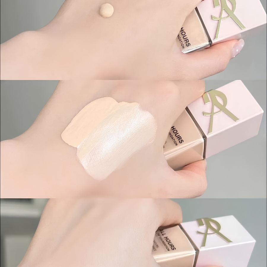 Kem Nền Yves Saint Laurent YSL All Hours Glow Foundation Tone LC1 25ml - Căng Bóng, Mịn Màng Tự Nhiên