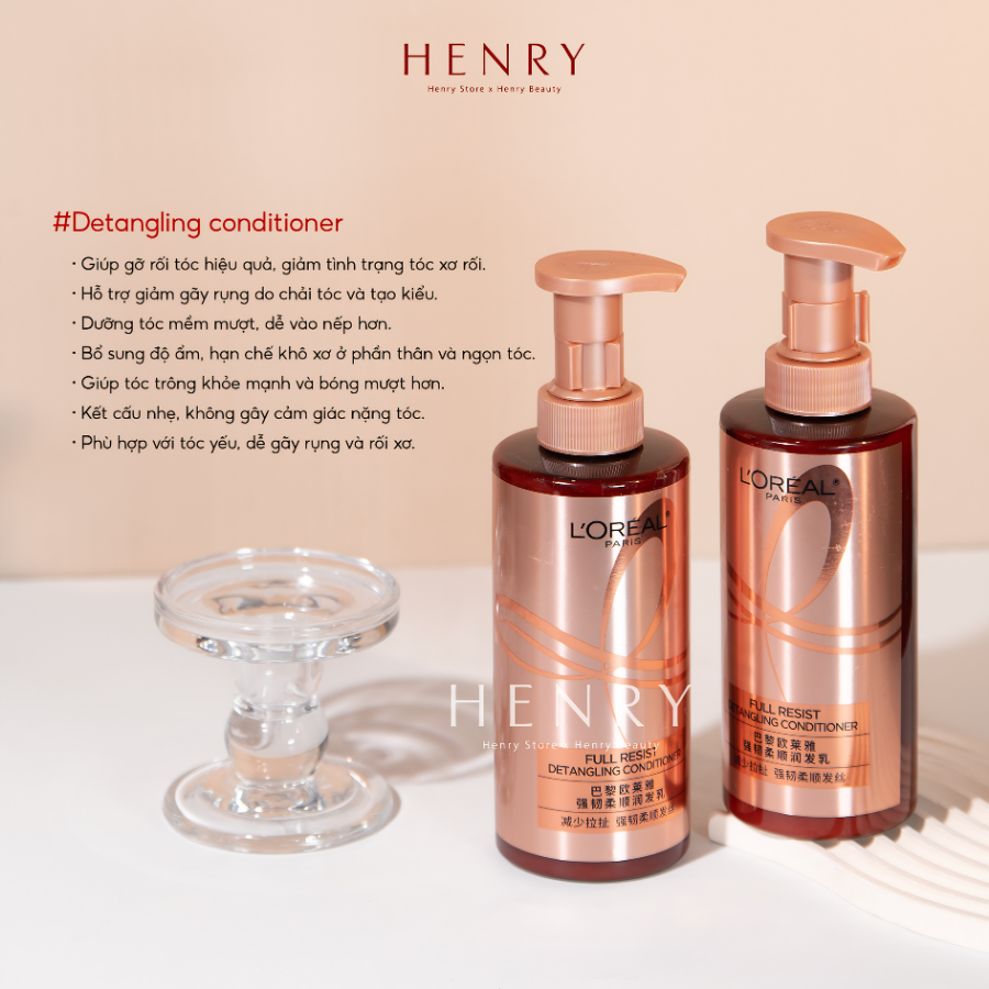 [Hàng Công Ty] Set Gội Xả L'Oréal Paris Elseve Full Resist 440ml x 2 – Hỗ Trợ Giảm Gãy Rụng, Cho Tóc Chắc Khỏe