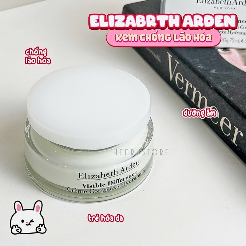 Kem Dưỡng Ẩm Trẻ Hóa Làn Da Elizabeth Arden Visible Difference Cream 75ml