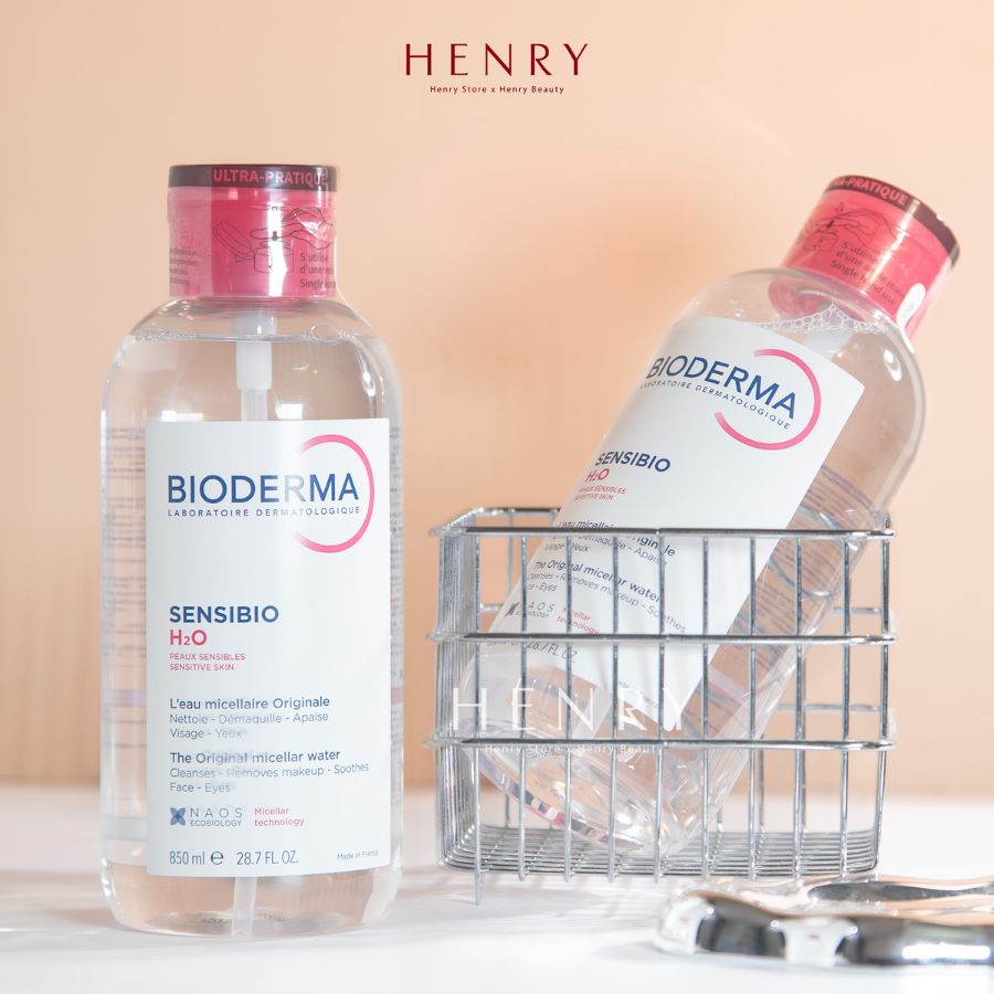 [XT] Nước Tẩy Trang Bioderma Sensibio H2O Micellar Water 850ml