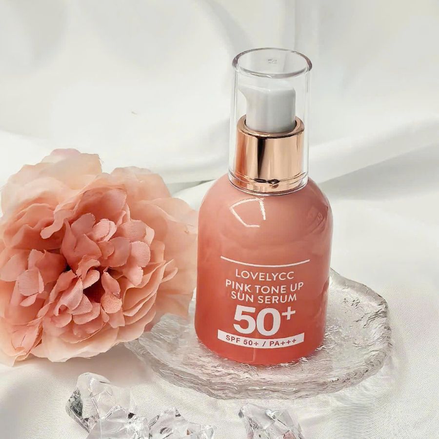 [Hàng Công Ty] Serum chống nắng LovelyCC Pink Tone Up Sun SPF50+ PA+++ 30g