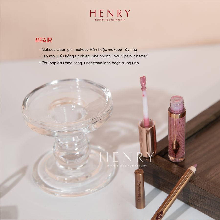 Set Son Bóng & Chì Kẻ Môi Charlotte Tilbury Mini Pillow Talk Glossy Lip Kit (Gồm 3 Phiên Bản: Original / Medium / Fair)