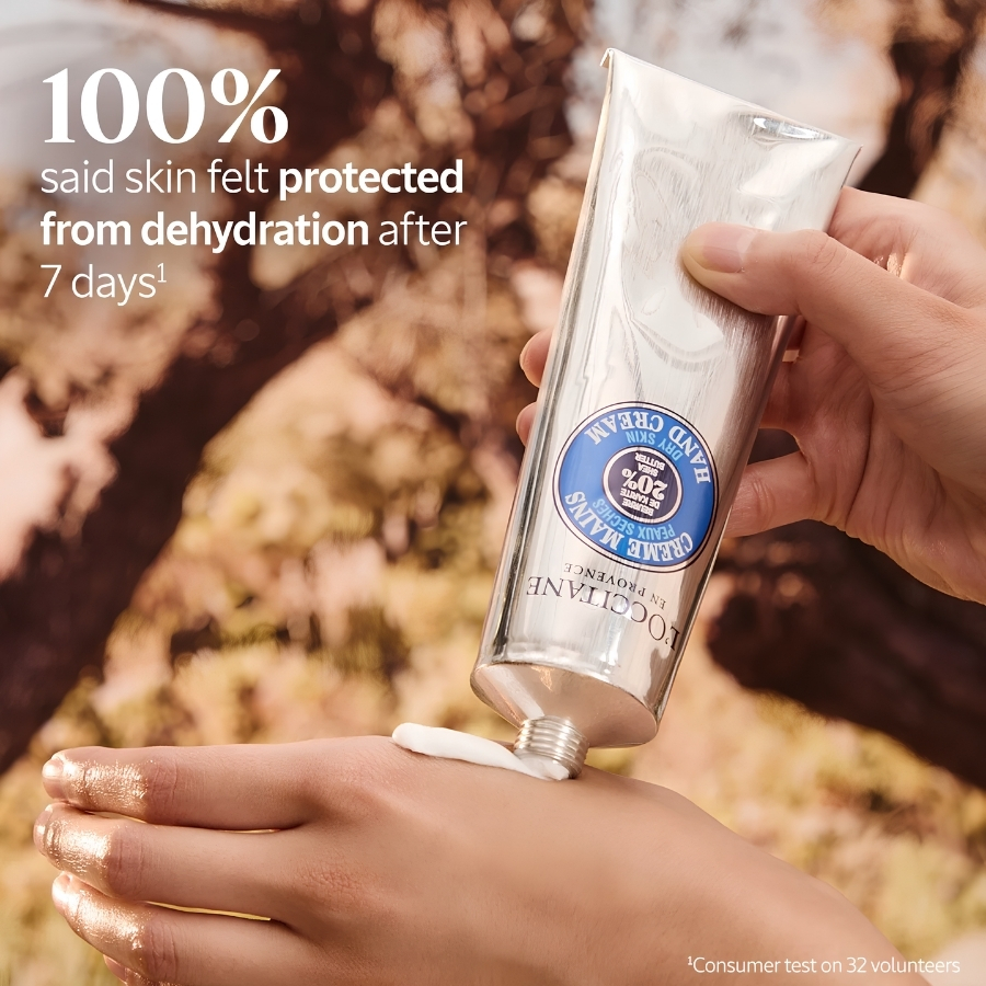 [Mẫu Mới] Kem Dưỡng Tay L'Occitane Shea 20% 150ml – Dưỡng Ẩm, Làm Mềm Da Tay Khô Ráp