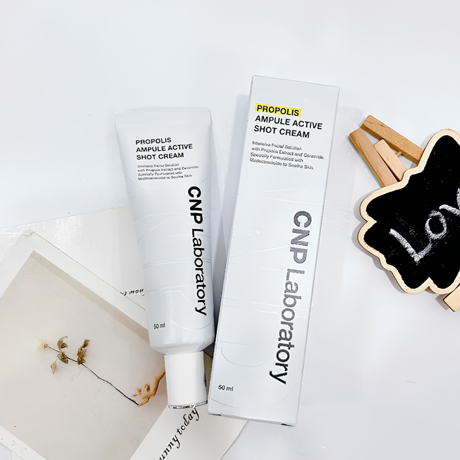 Kem Dưỡng Keo Ong CNP Laboratory Propolis Active Shot Cream 50ml – Dưỡng Ẩm, Làm Dịu & Hỗ Trợ Phục Hồi Da