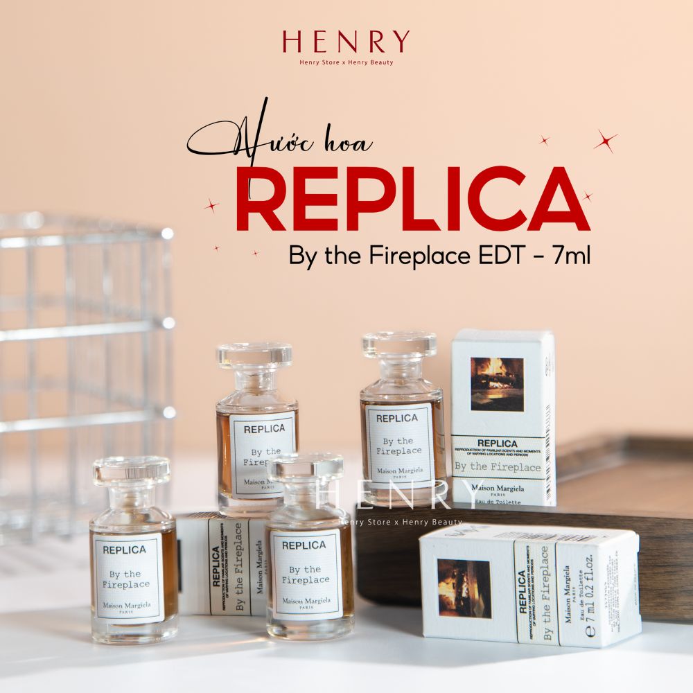 [Mini] Nước Hoa Maison Margiela Replica By the Fireplace EDT 7ml Ấm Áp & Gợi Nhớ