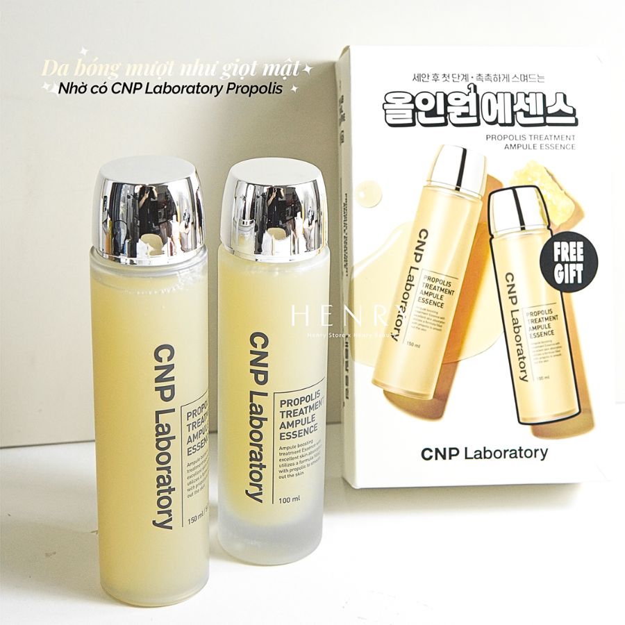 [Tách set nobox] Toner keo ong dưỡng da giúp phục hồi làn da CNP Laboratory Propolis Treatment Ampule Essence