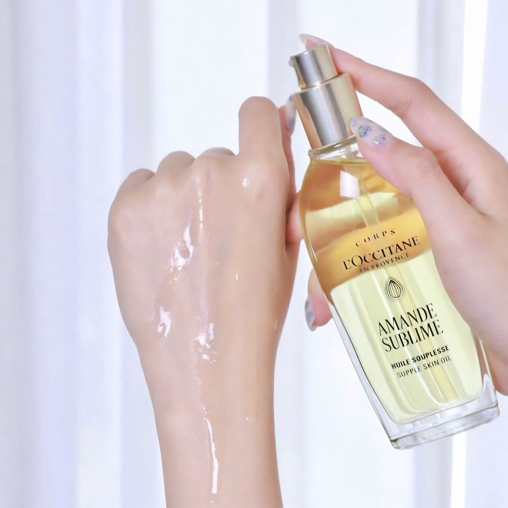 [Mẫu Mới] Dầu Dưỡng Thể Hạnh Nhân L'Occitane Amande Sublime Supple Skin Oil 100ml