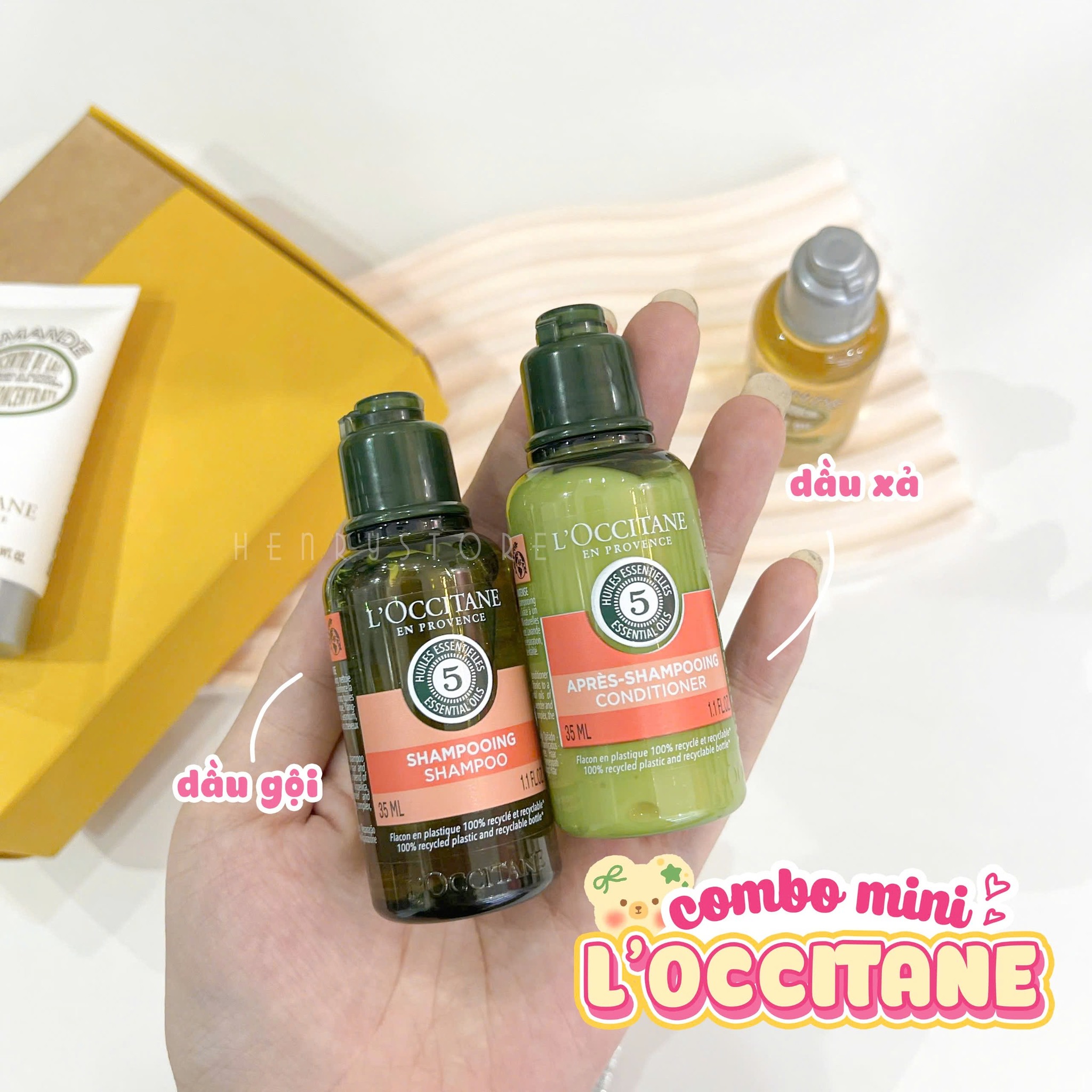 Set Quà Tặng L'Occitane Mini 5 Món