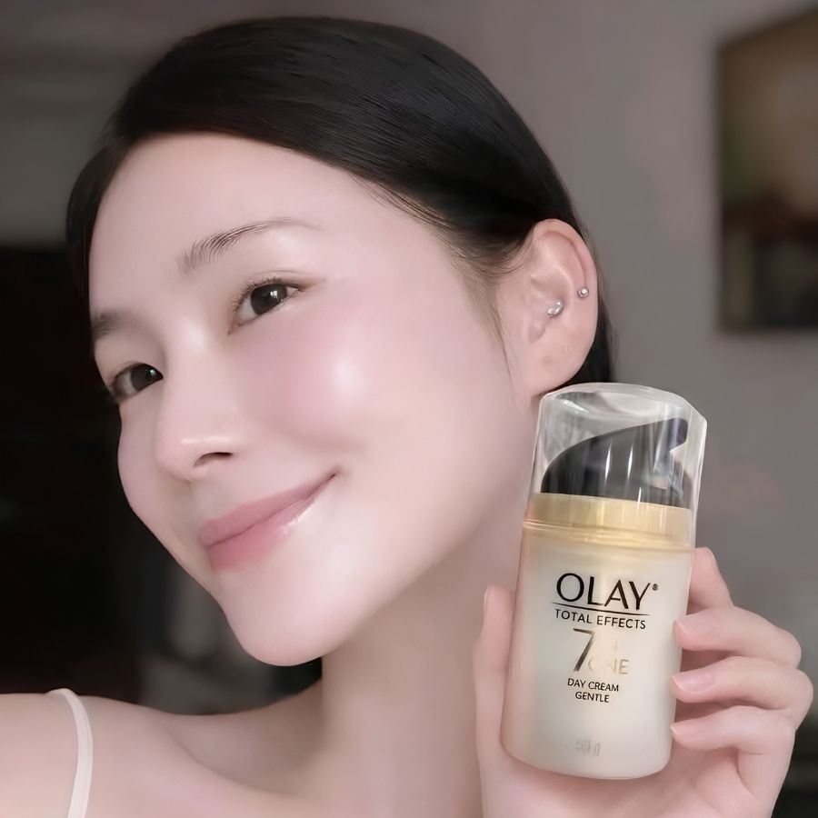 [Hàng Công Ty] Kem Dưỡng Ban Ngày Olay Total Effects UV 50g – Dưỡng Ẩm, Chống Lão Hóa 7 Trong 1 Kèm SPF15