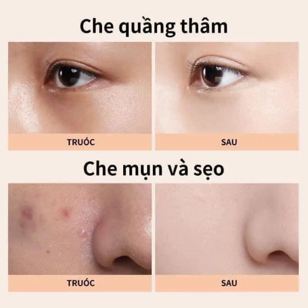 [Hàng Công Ty] Kem Che Khuyết Điểm 3 Màu Tfit Cover Up Pro Concealer 15g #01 Neutral