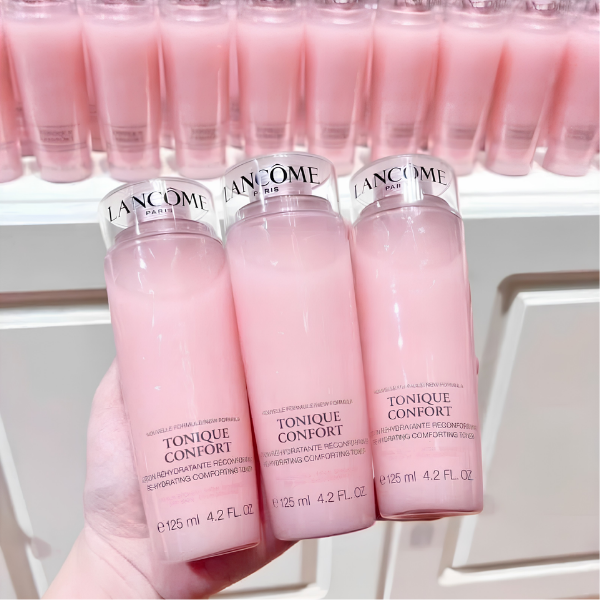 Toner Lancome Tonique Confort Re-Hydrating Comforting Toner 125ml - Dưỡng Ẩm, Cân Bằng Và Nuôi Dưỡng Da Mềm Mại