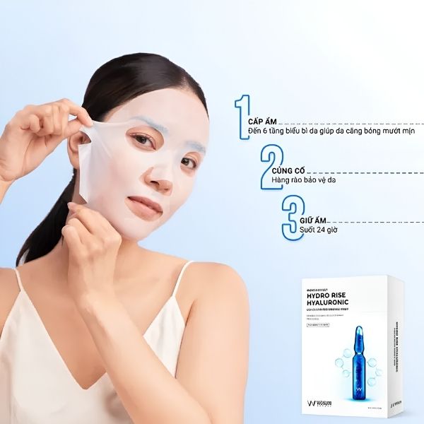 [LẺ] Mặt Nạ Wonjin Effect Hydro Rise Hyaluronic – Cấp Ẩm Chuyên Sâu, Cho Làn Da Căng Mướt Mịn Màng