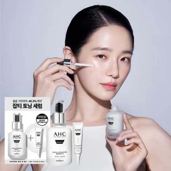 Serum AHC Pro Shot GlutA-ctivation Bright 3 Intra 40ml – Dưỡng Sáng, Mờ Thâm Nám & Cải Thiện Da Xỉn Màu
