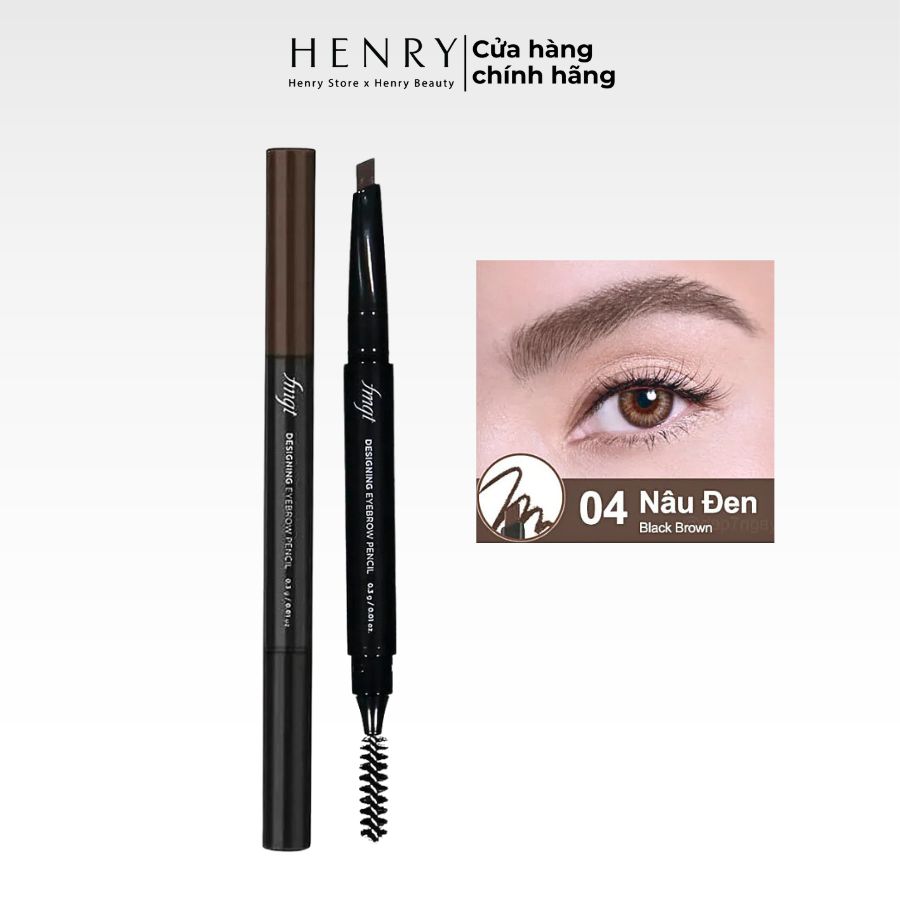 Chì Kẻ Mày 2 Đầu The Face Shop Designing Eyebrow Pencil