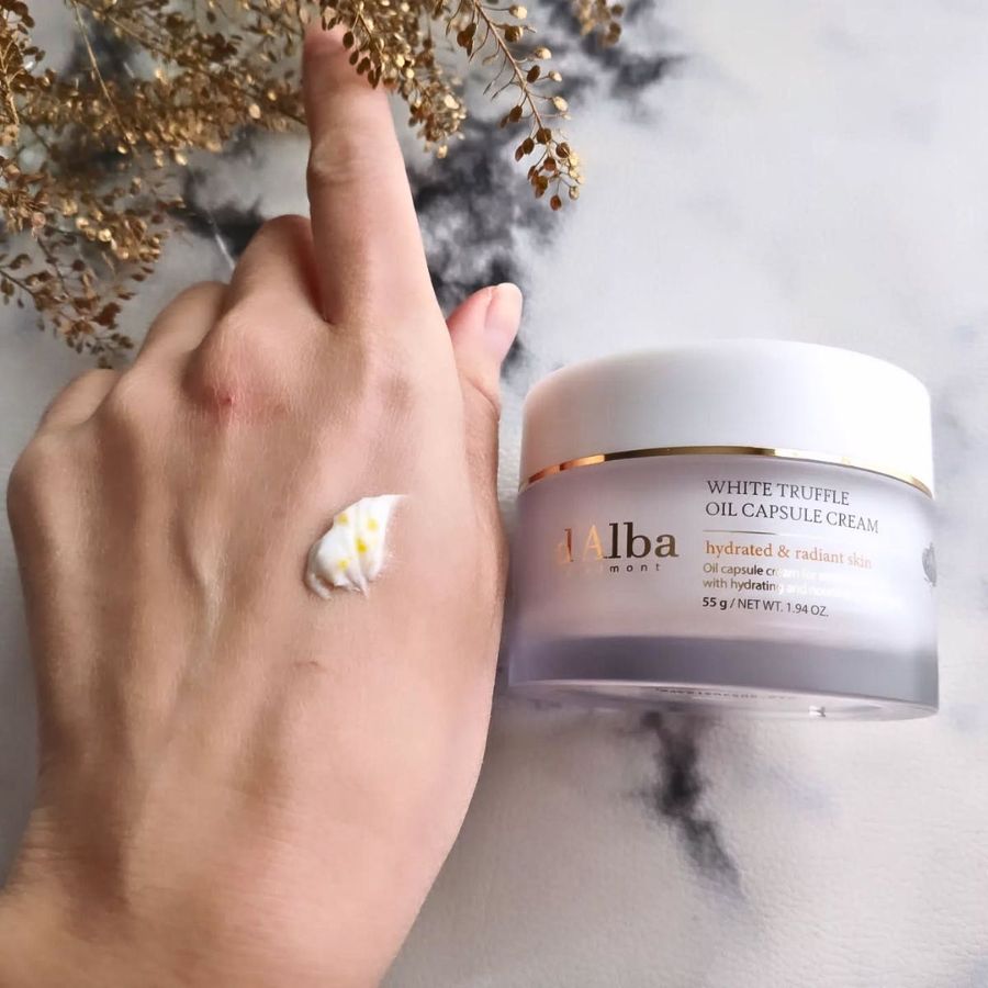 [Tách Set Giá Hời] Kem Dưỡng Trắng & Cấp Ẩm d'Alba Vita Toning Capsule Cream 55gr