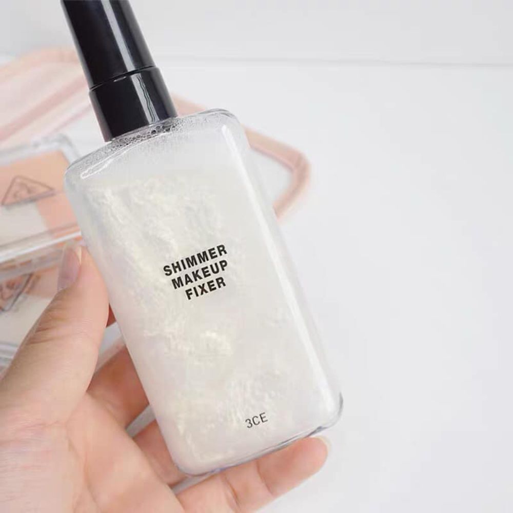 Xịt Khóa Nền Trang Điểm 3CE Makeup Fixer Spray
