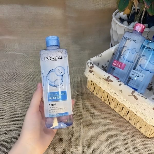 [Hàng Công Ty] Nước Tẩy Trang L'Oréal Micellar Water Refreshing 400ml – Làm Sạch Sâu, Dịu Nhẹ Cho Da Dầu & Da Nhạy Cảm