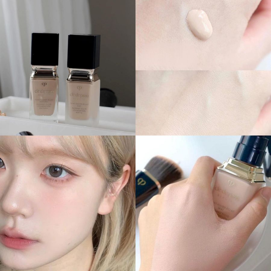 [Fullsize] Kem Nền Clé de Peau Beauté Radiant Fluid Foundation Natural 35ml #B00