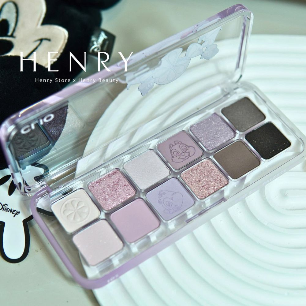 Bảng Phấn Mắt 12 Ô Clio Pro Eye Palette Air Limited + Tặng Kèm Túi Mickey