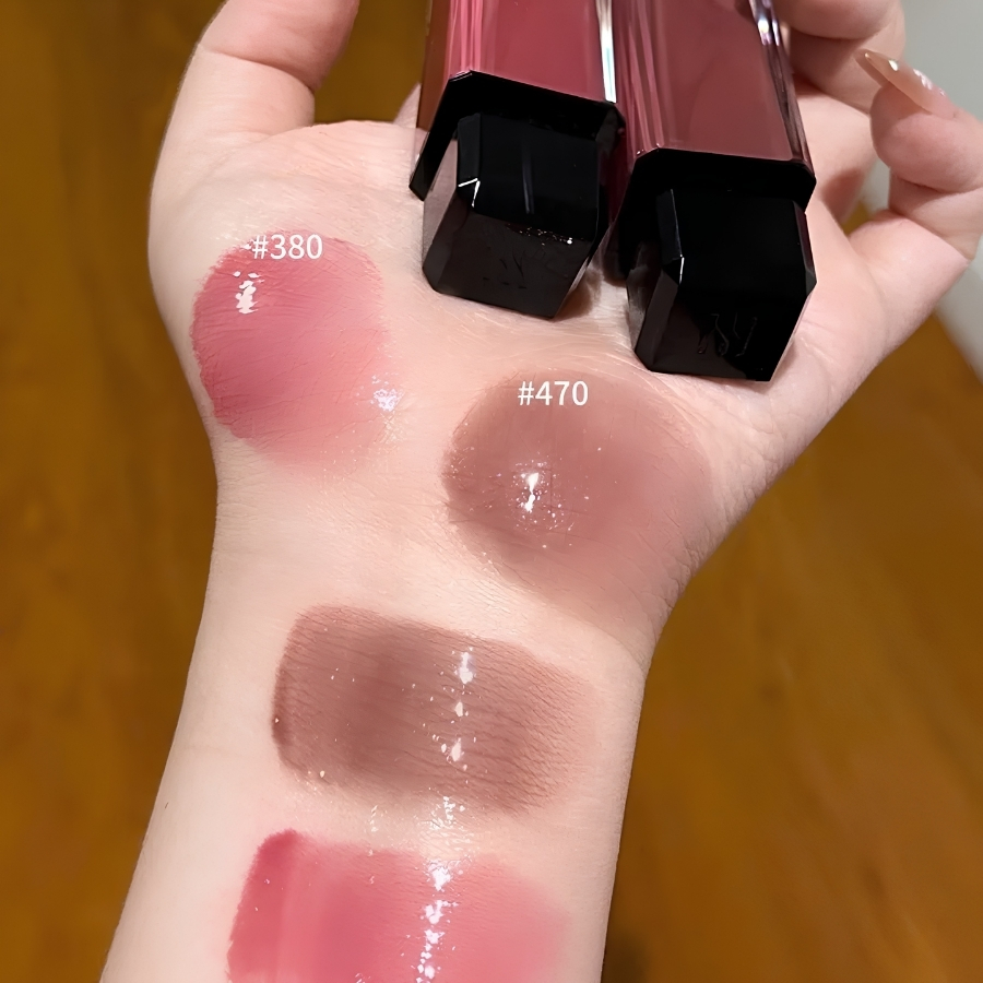 Son Bóng Hera Sensual Nude Gloss 380 Cherish 5g – Đỏ Cherry Tươi Tắn, Căng Bóng Tự Nhiên